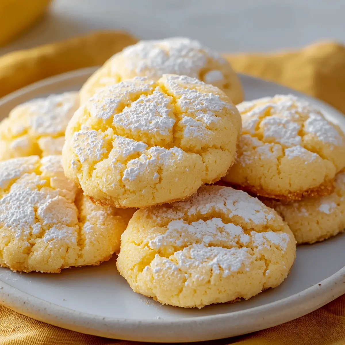 Quick Gooey Butter Cookies