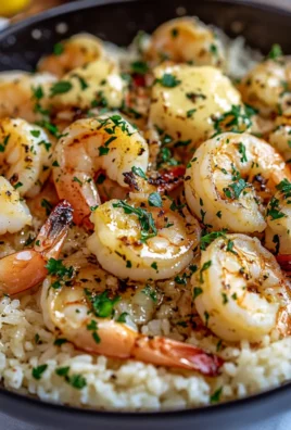 Garlic Butter Shrimp with Rice