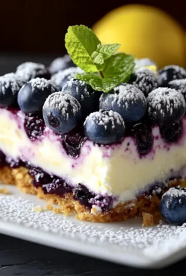 Blueberry Lemon Heaven Dessert