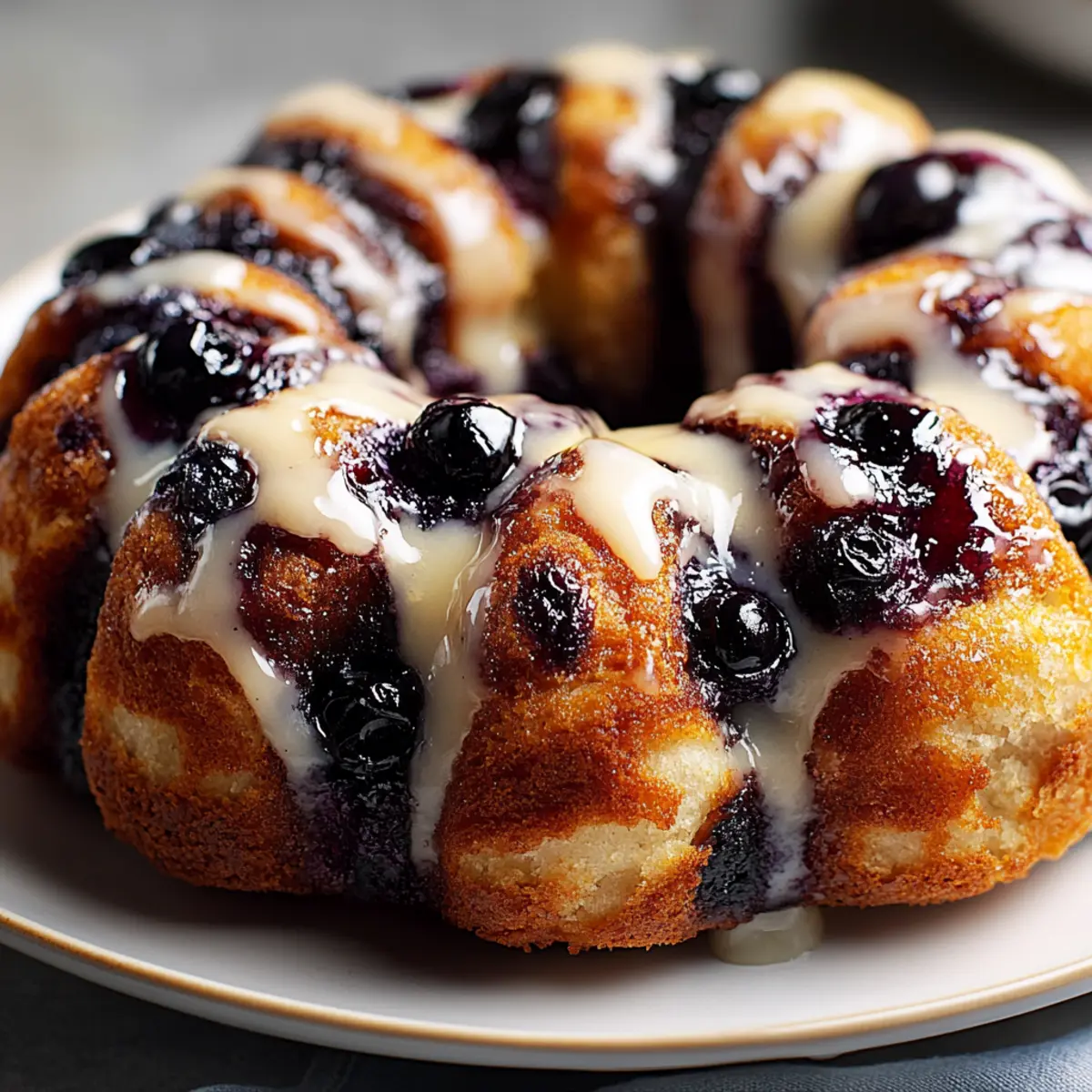 Blueberry Monkey Bread Recipe