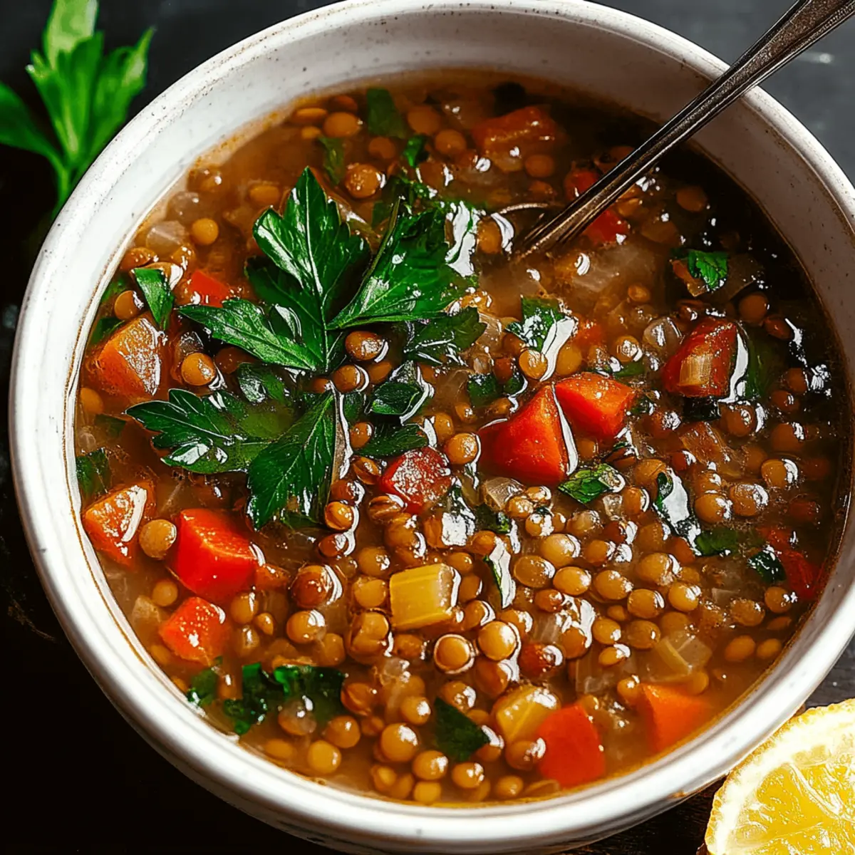 Italian Lentil Soup