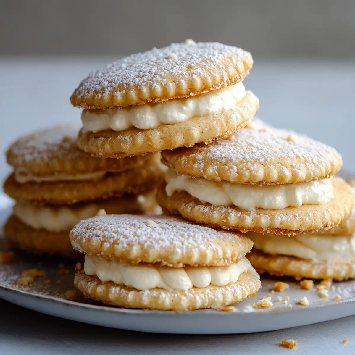Ricotta Cream Sandwich Cookies
