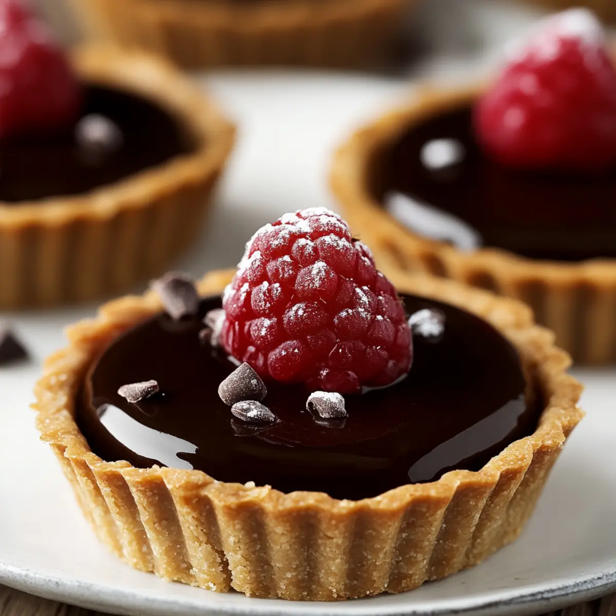 Mini Chocolate Ganache Tartlets