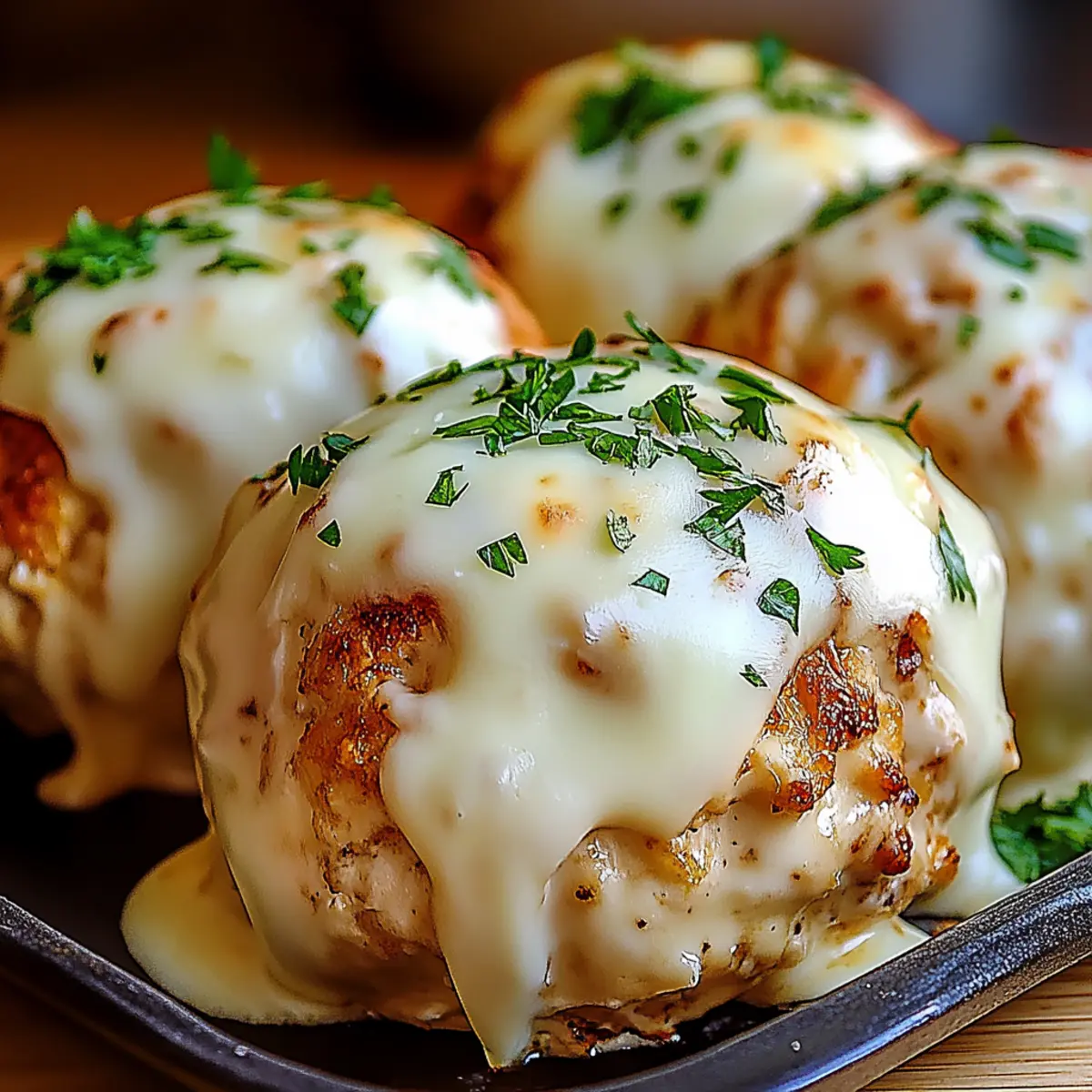 Mozzarella & Ranch Chicken Bombs