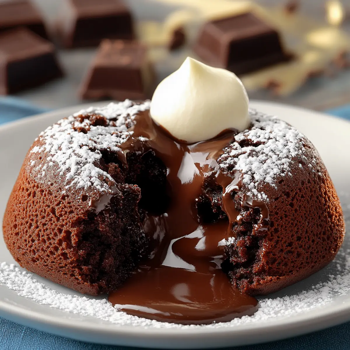 Molten Chocolate Cakes