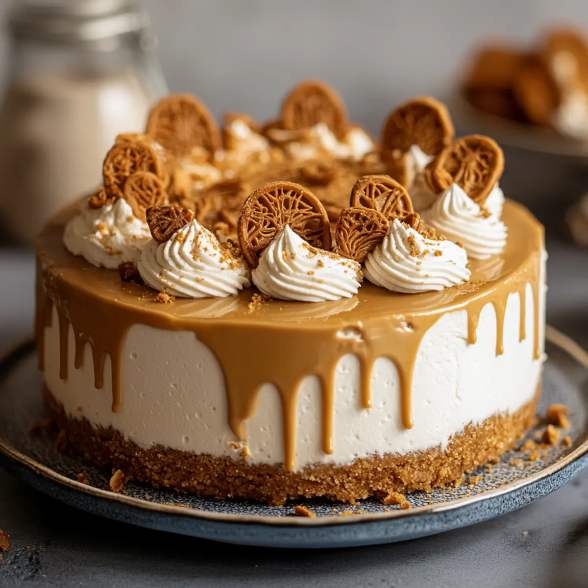 Biscoff Lotus Cheesecake