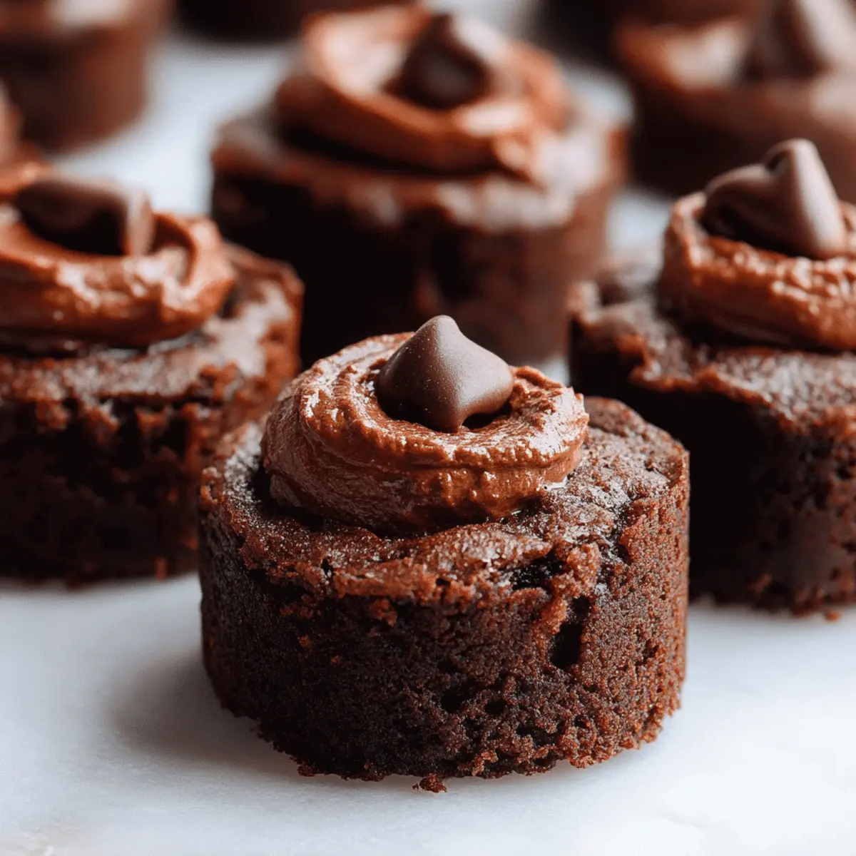 Brownie Bites Recipe