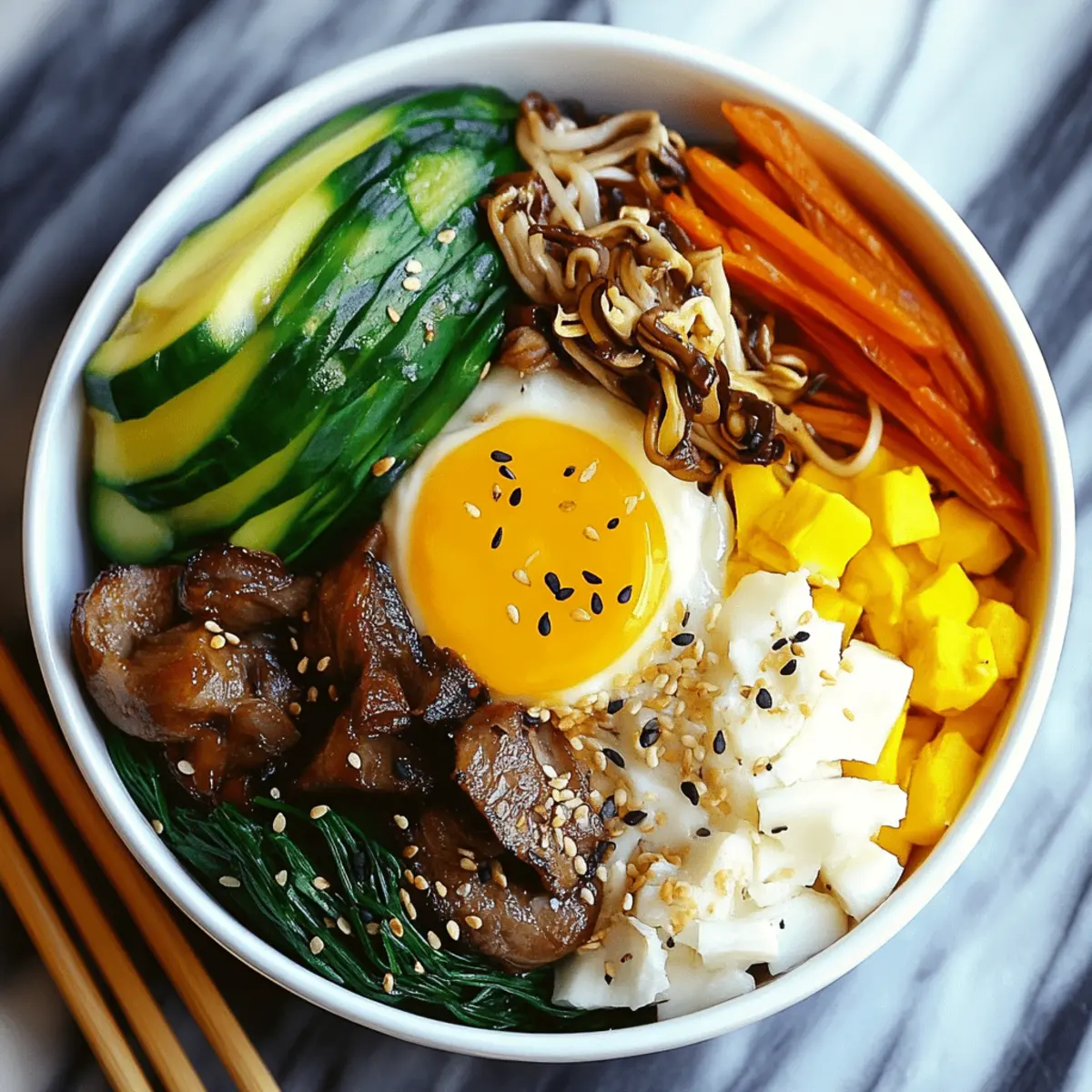 Korean Bibimbap Bowl