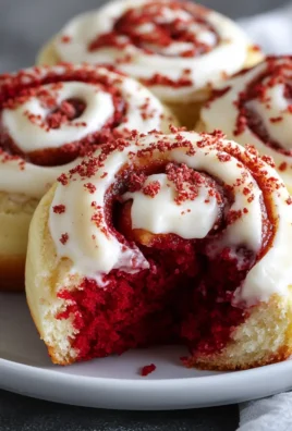 Red Velvet Cinnamon Rolls