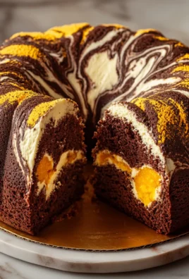 Chocolate Orange Marble Cake