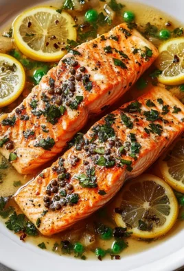 Salmon Piccata