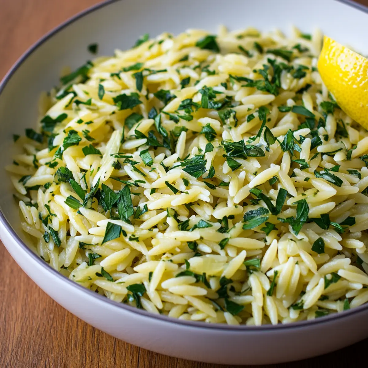 Lemon Herb Orzo