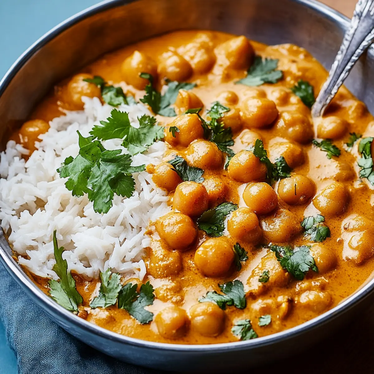 Indian Butter Chickpeas