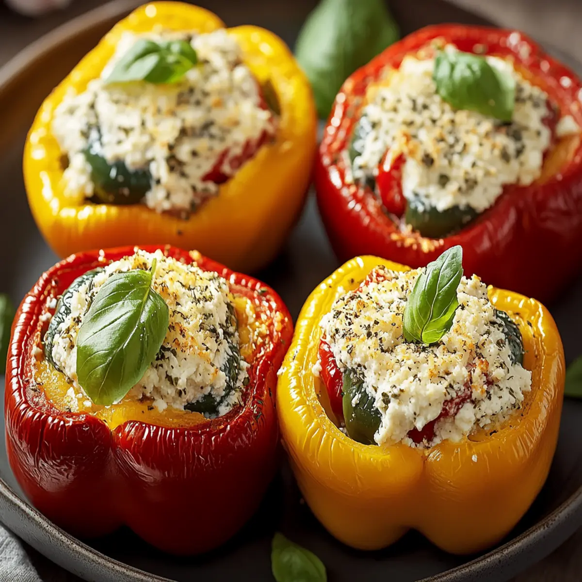 Ricotta-Stuffed Peppers