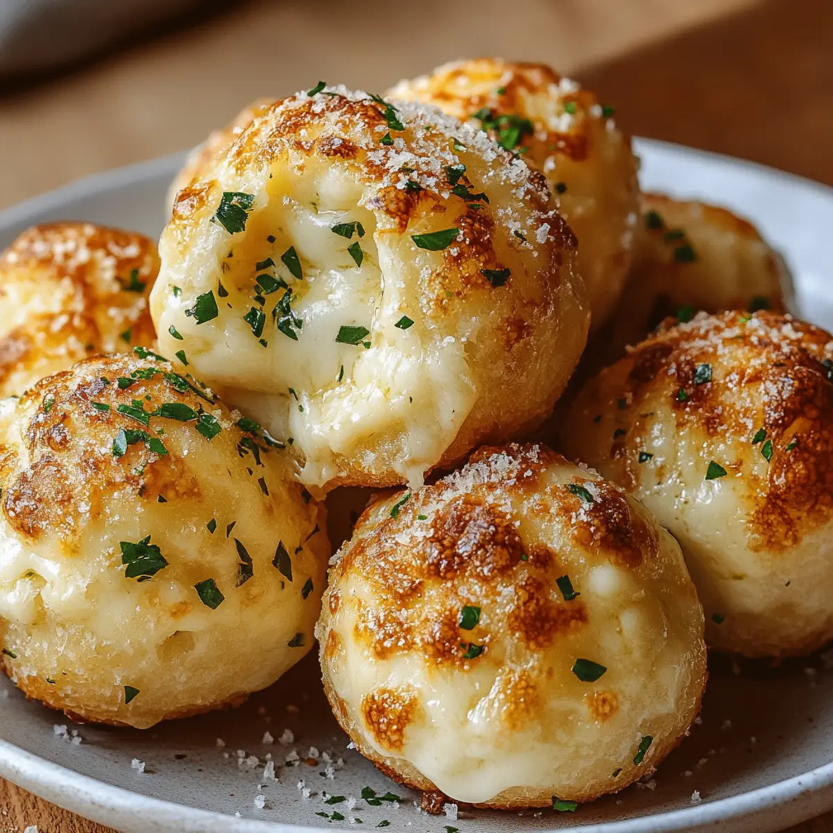 Garlic Butter Cheese Bombs Recipe
