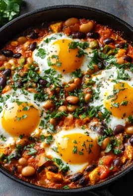 Kimchi and Beans Shakshuka