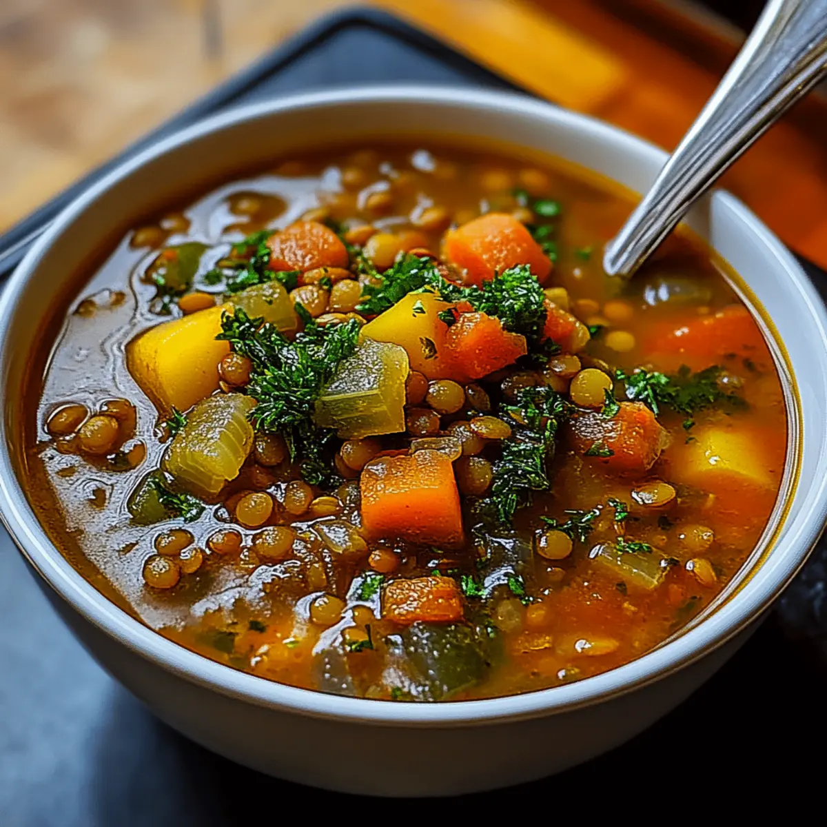 Hearty Vegetable Lentil Soup