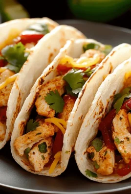 Cheesy Garlic Chicken Wraps