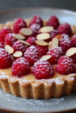 Raspberry Almond Tart