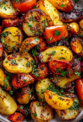 Harissa Roasted Vegetables