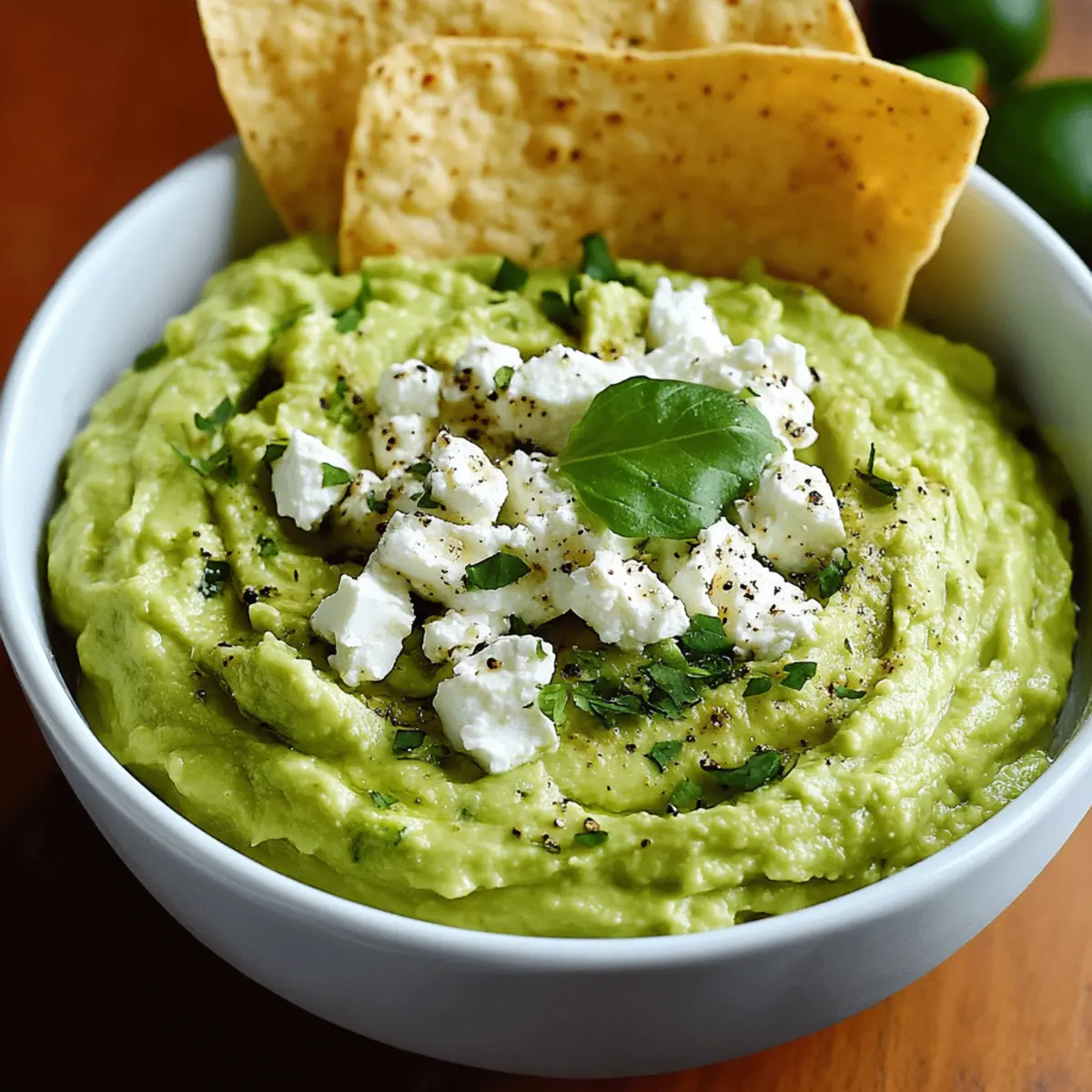 Avocado Feta Dip Recipe