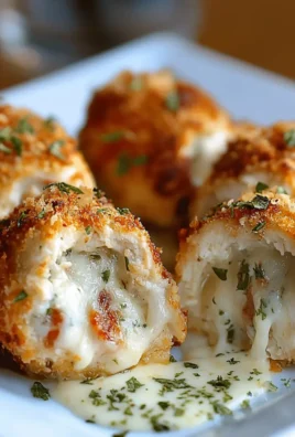 Cheesy Stuffed Chicken Bites