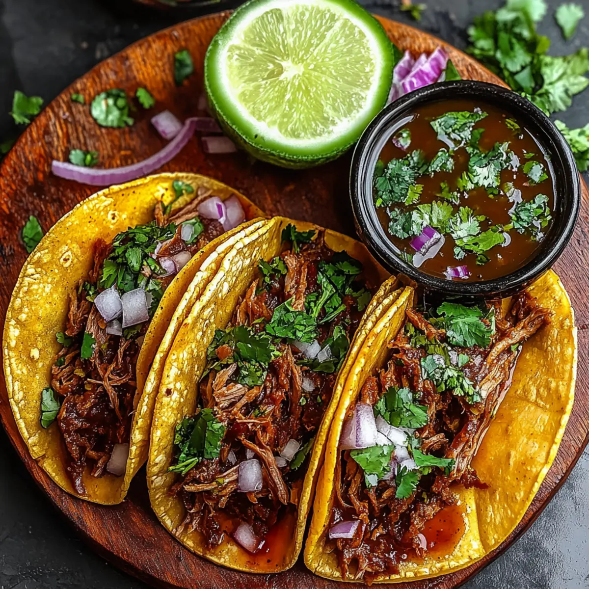 Homemade Birria Tacos