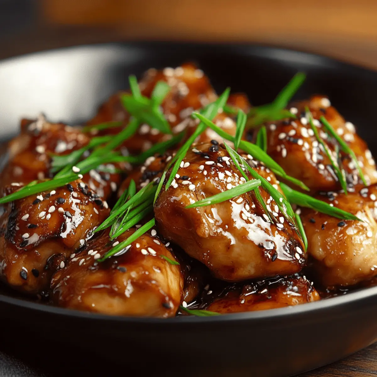 Sticky Honey Soy Chicken