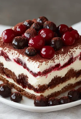 Black Forest Tiramisu