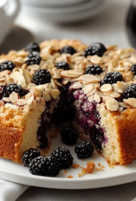 Blackberry Almond Coffee Cake