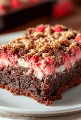 Strawberry Crunch Brownies