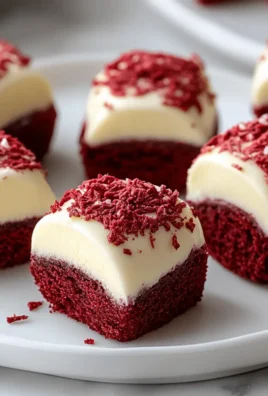 Red Velvet Cheesecake Bites