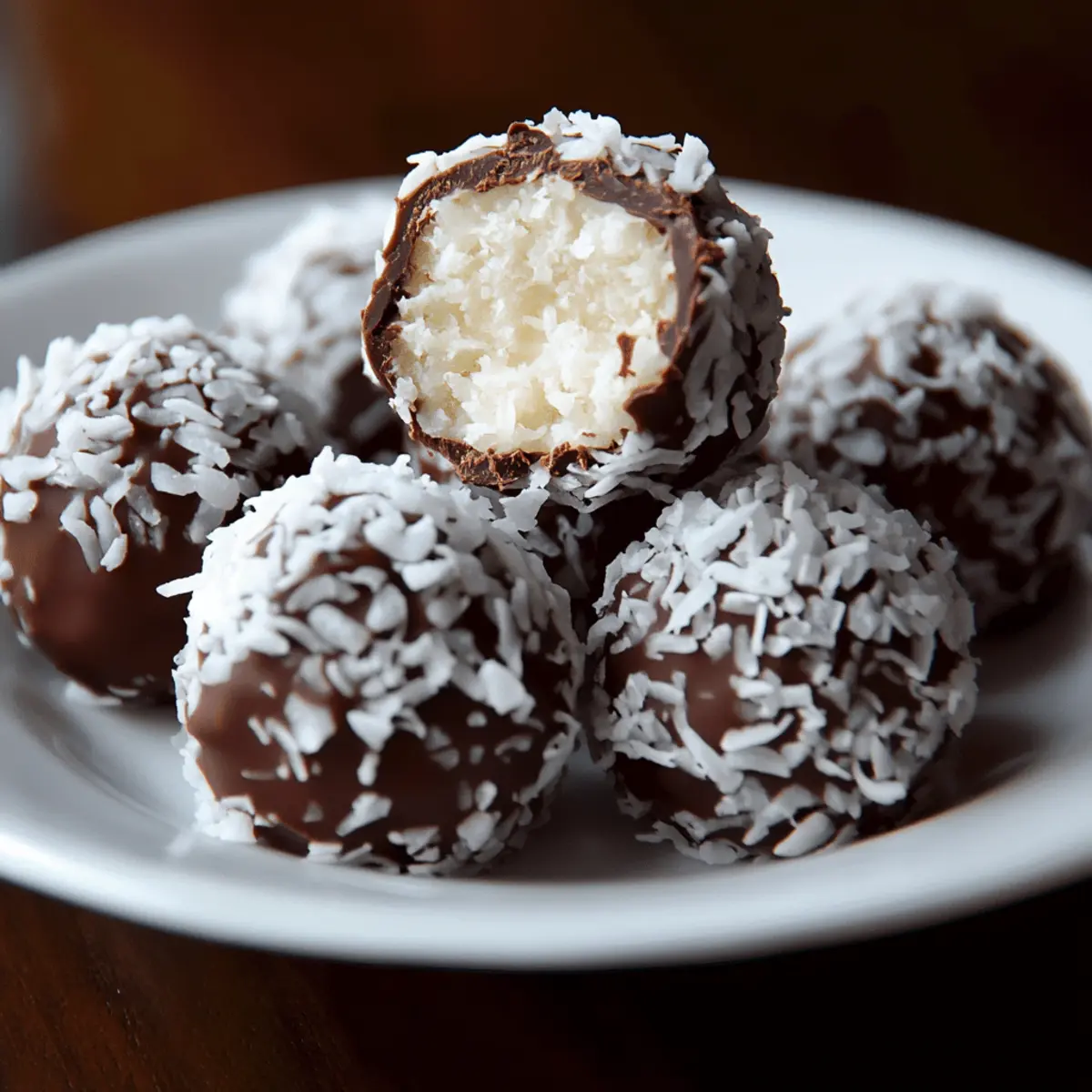 Chocolate Coconut Balls
