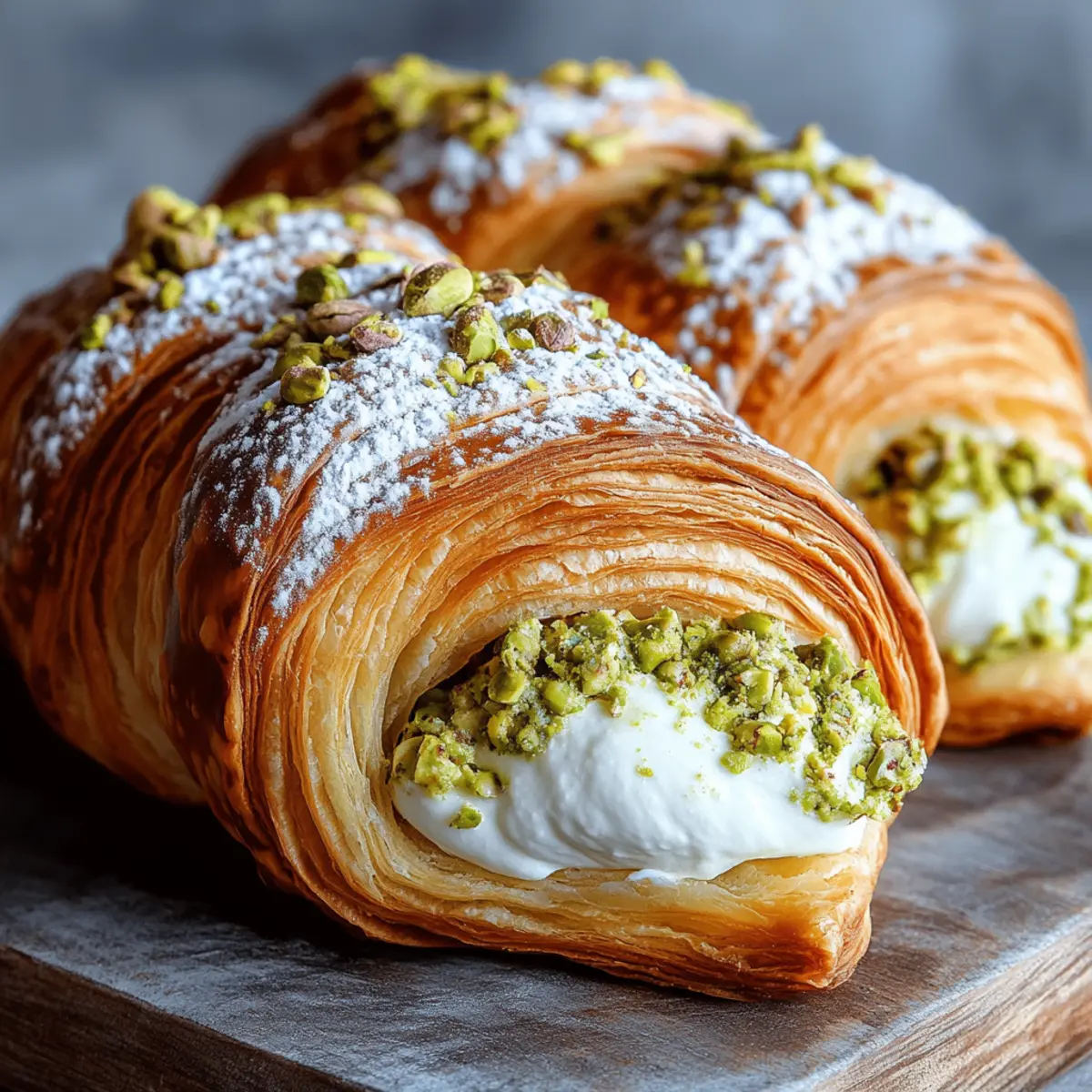 Pistachio Cream Croissant