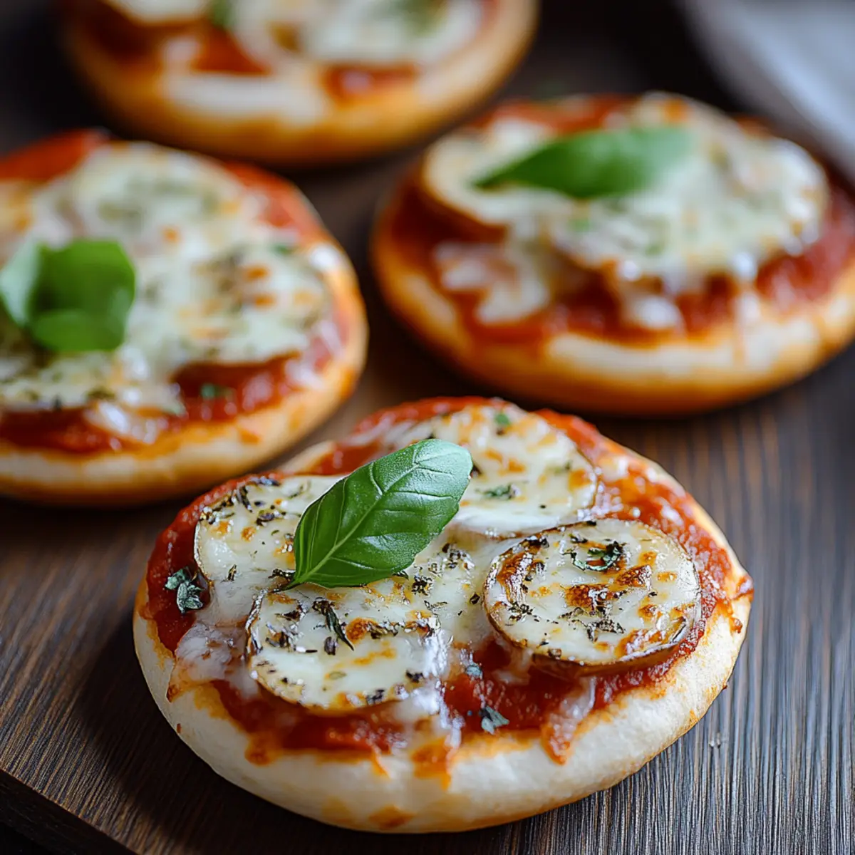English Muffin Pizzas