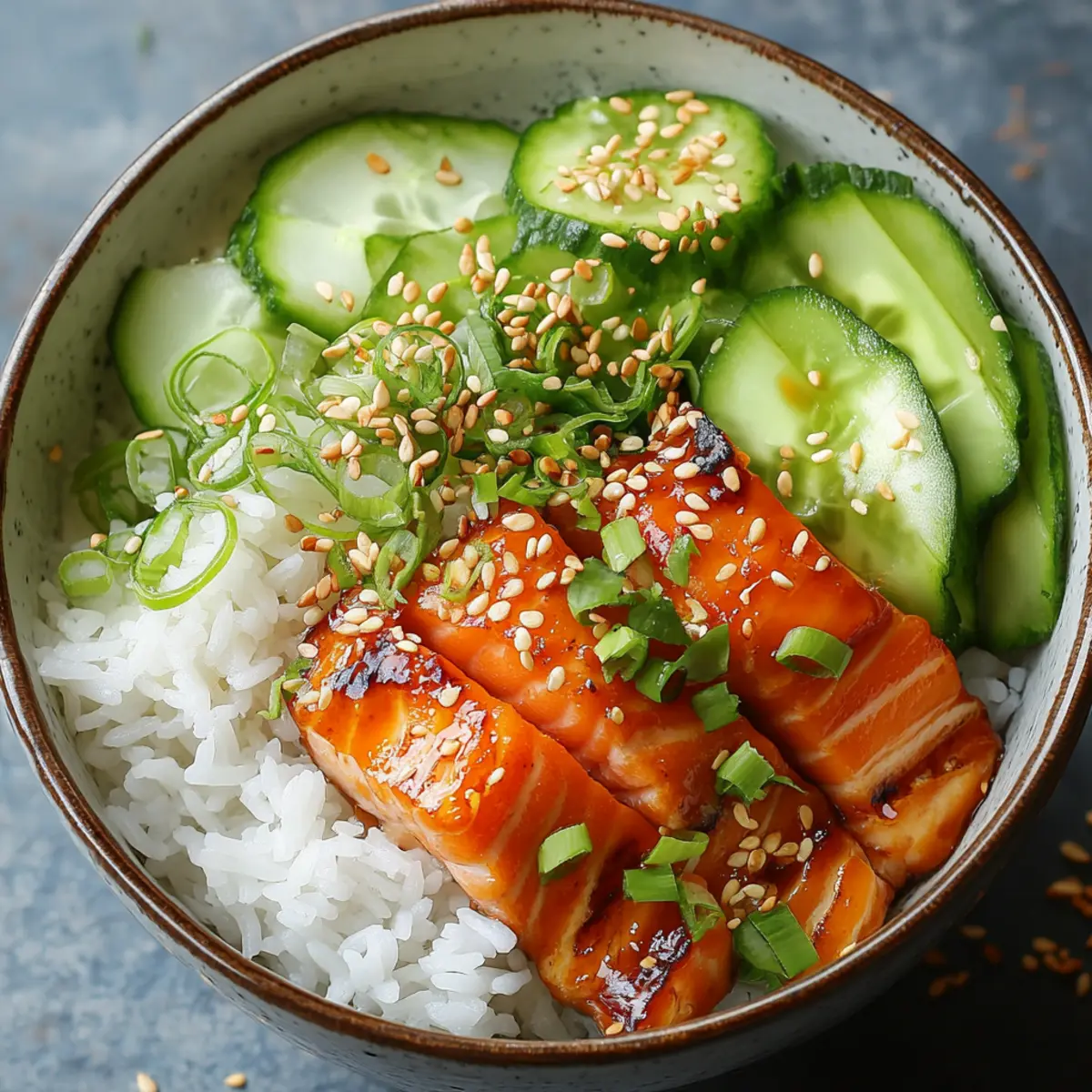 Salmon Rice Bowl