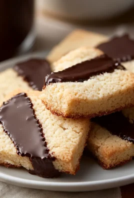 Chocolate-Dipped Shortbread