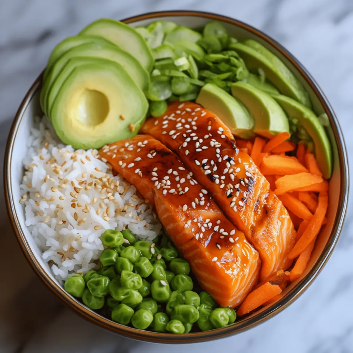 Salmon Rice Bowl