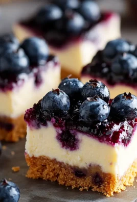 Blueberry Cheesecake Bars