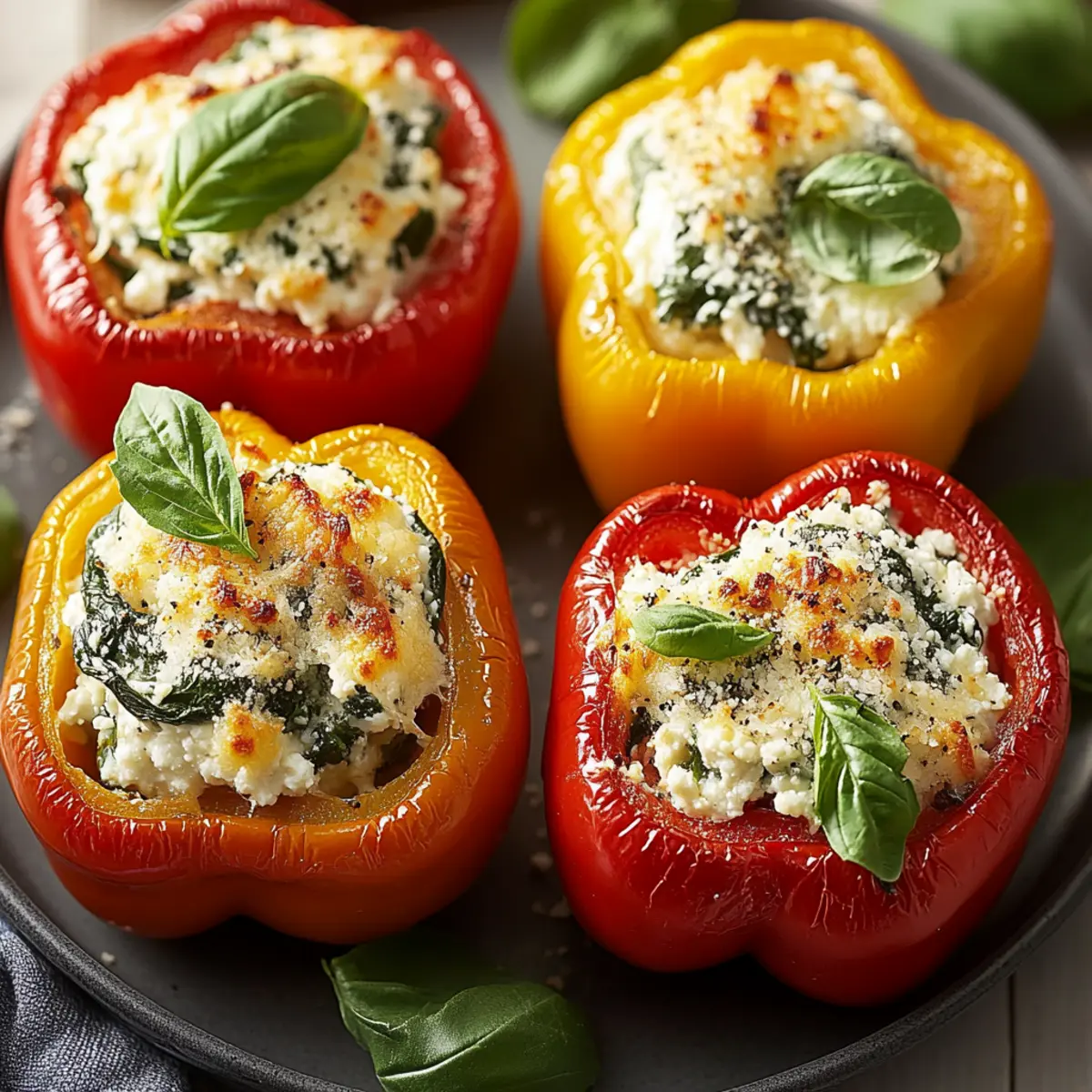 Ricotta-Stuffed Peppers