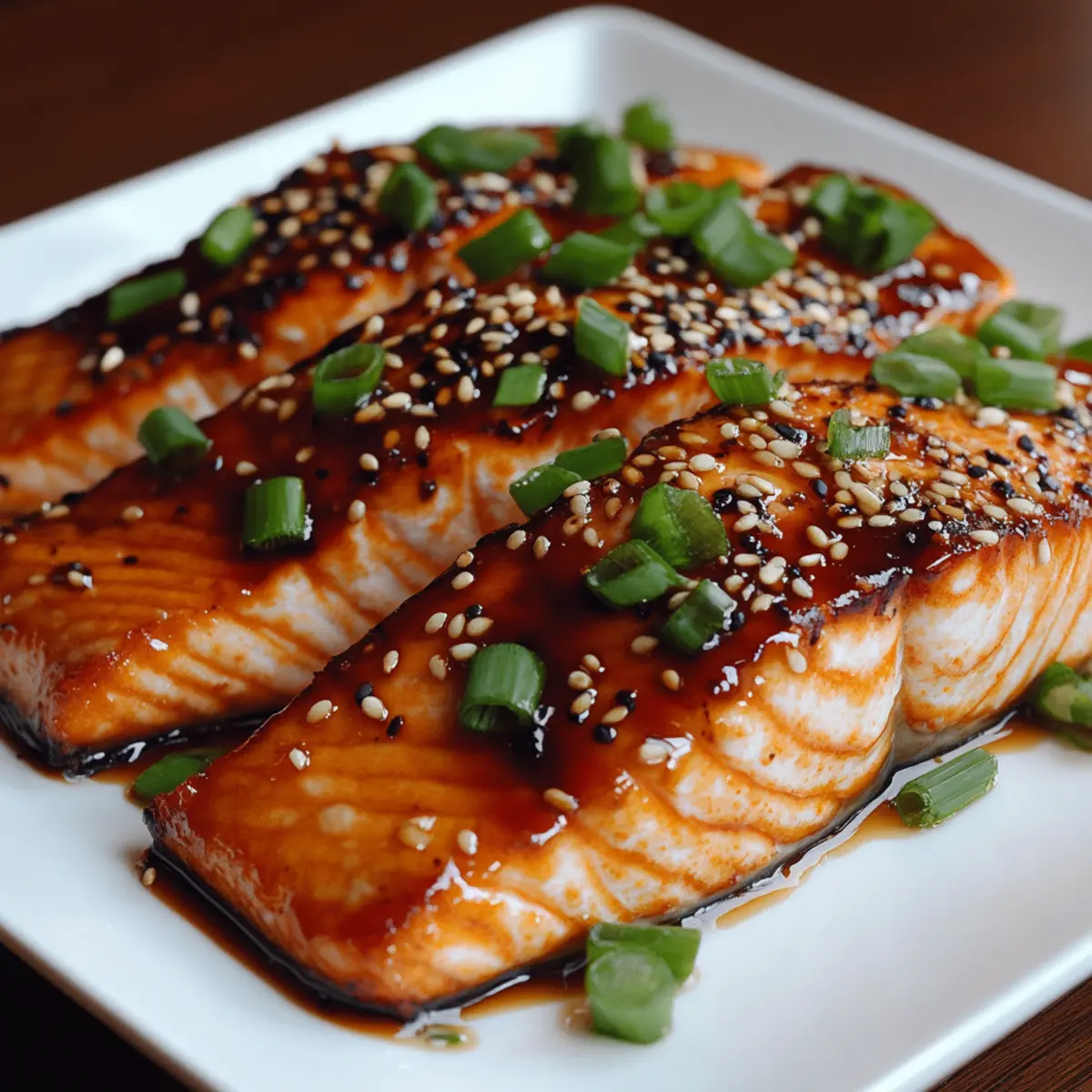 Miso-Glazed Roasted Salmon