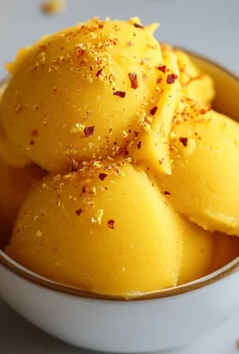 Spicy Mango Sorbet
