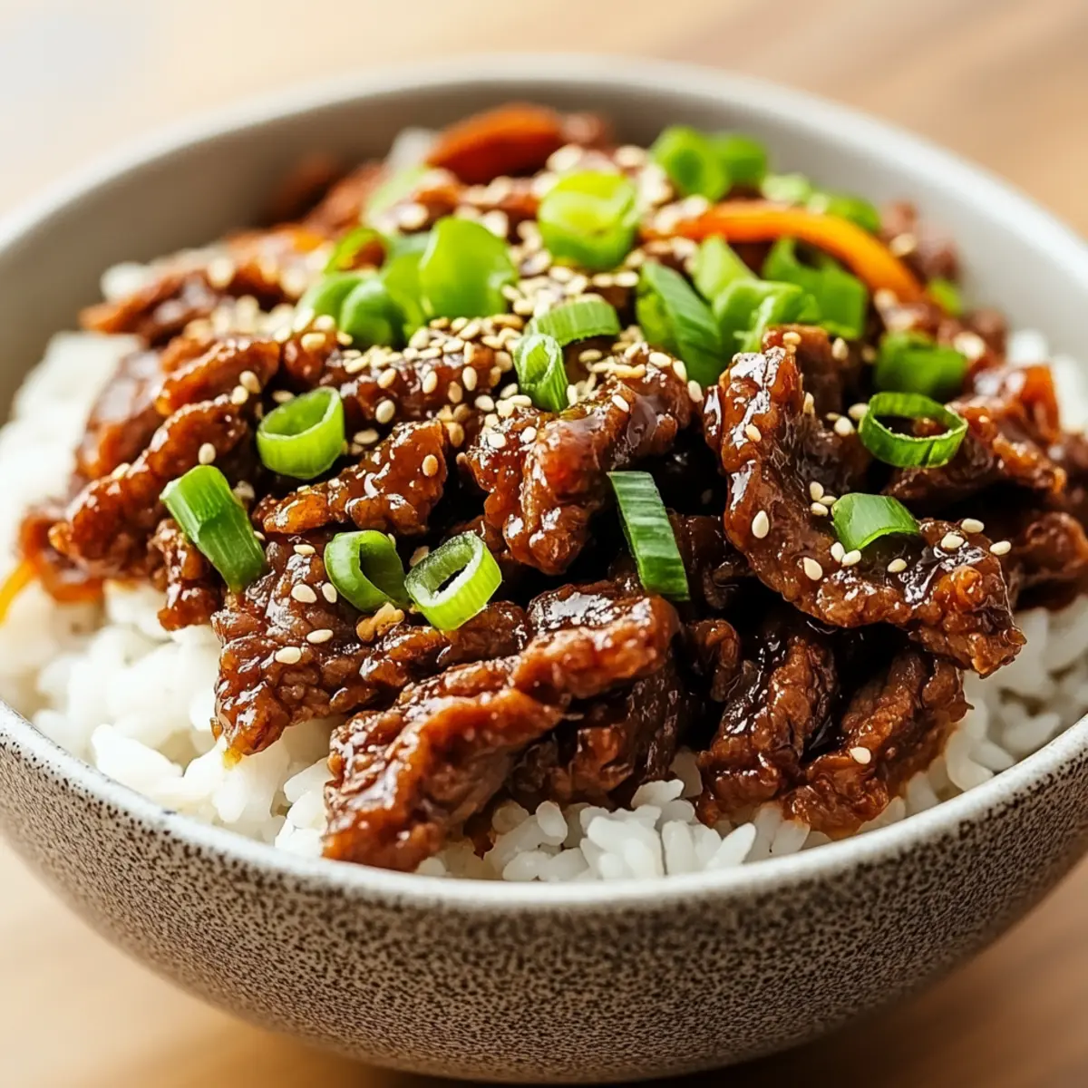 Spicy Korean Beef Bulgogi Bowls
