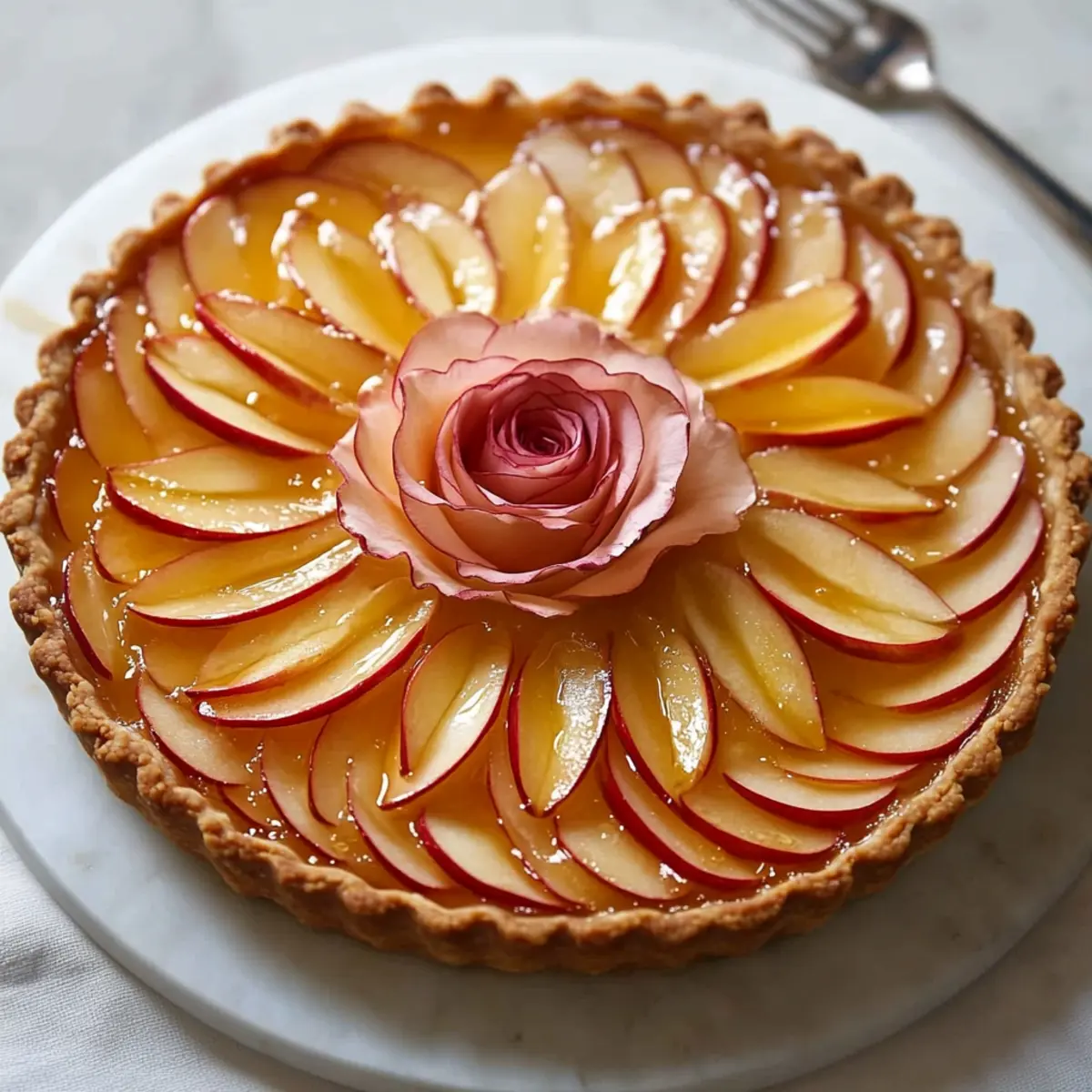 Apple Rose Tart