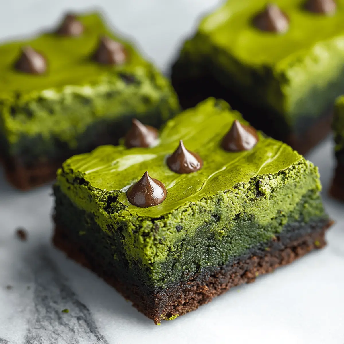 Matcha Brownies