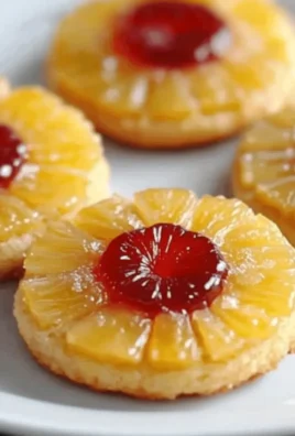 Pineapple Upside Down Sugar Cookies
