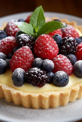 White Chocolate Berry Tart