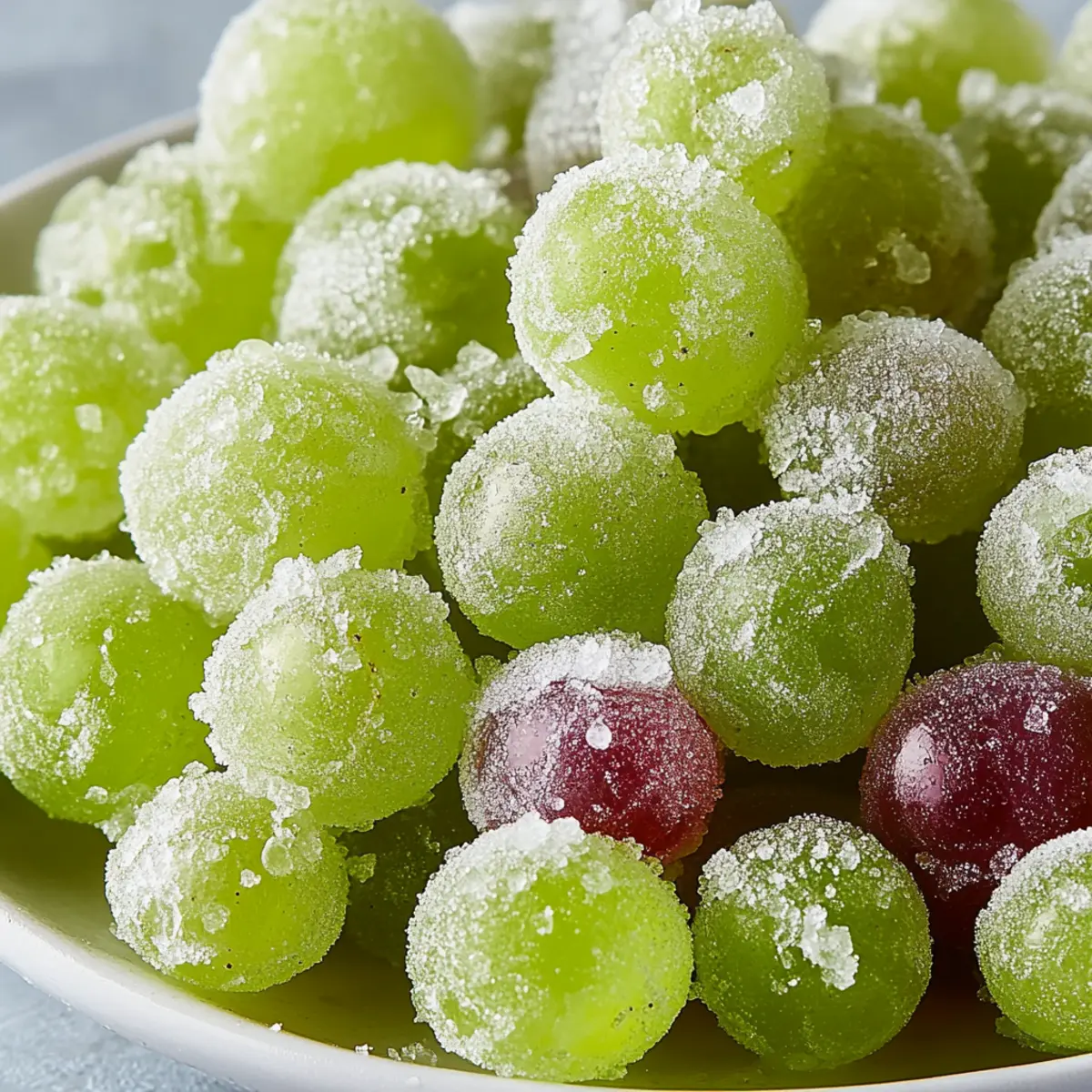 Sour Candy Frozen Grapes Recipe