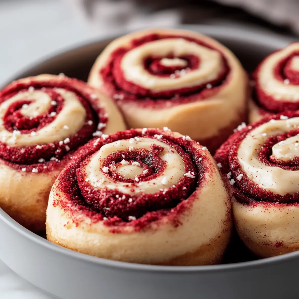 Red Velvet Cinnamon Rolls