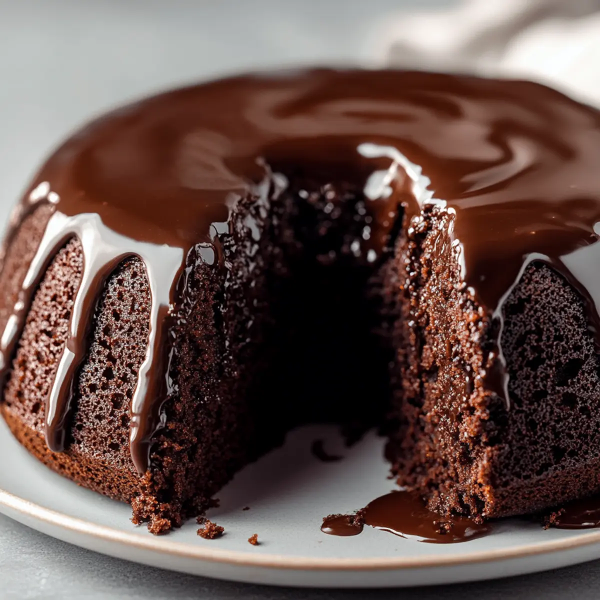 Chocolate Cake with Condensed Milk